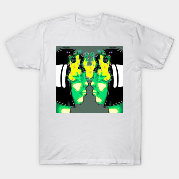 Slime Time Twins T-Shirt by KyGuy